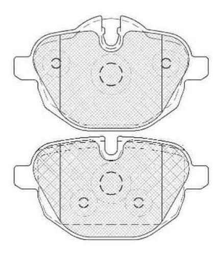 Pastilla De Freno Bmw Serie 5 Vi Gt 525 - 528 I - 530 - 535