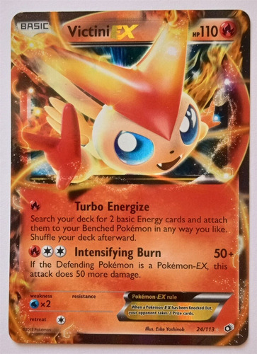 Cartas Pokemon Victini Ex