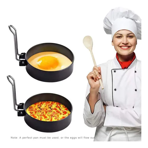 Anillos Antiadherentes De Acero Inoxidable Para Cocinar Huev