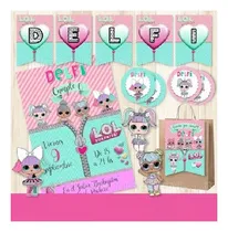 Comprar Kit Imprimible Editable Cumpleaños Lol Surprise