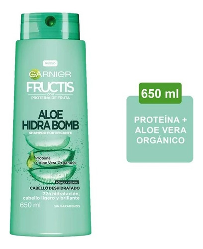 Shampoo Fructis Aloe Hidra Bomb 650 Ml