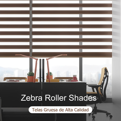 Cortinas Roller Dia Y Noche, Duo, Zebra - Tejido Zakinthos