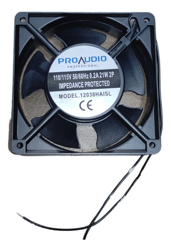 Ventilador Cooler Extractor Fan 120x120x38 Mm 110v Pelv_