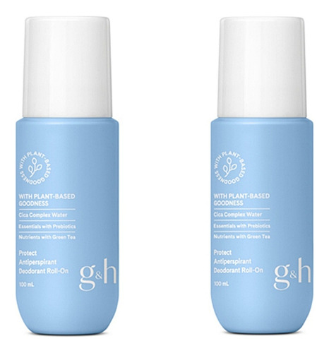 2 Piezas Desodorante Y Antitranspirante Roll-on G&h Amway 