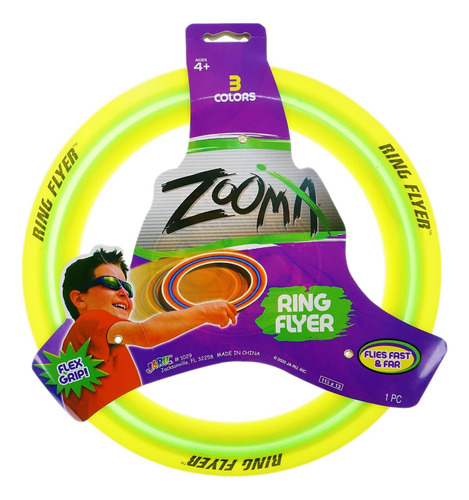Ja-ru Air Max Grip Ring Flyer Frisbee Disco Volador Redondo