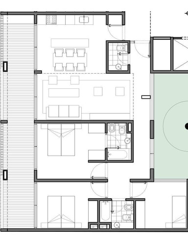 Imagen 5 de 25 de Departamento 4 Ambientes - Balcón Con Parrilla - Amenities - Venta En Pozo - Villa Devoto