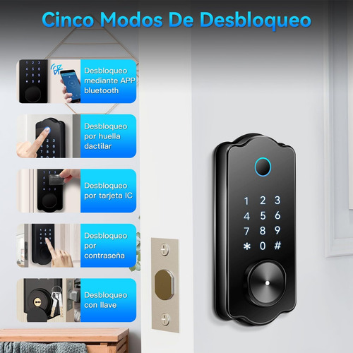 Bloqueo Inteligente,bloqueo De Contraseña Con Huella Digital