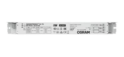 Reator Quicktronic Qt-fit5 2x14-35w 220v 7008121 Osram