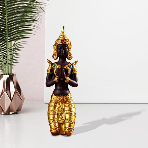 Estatuilla De Buda Antigua De Tailandia, Escultura Estilo A