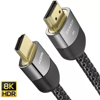 Cable Hdmi Hasta 8k 48gbps 2mt Para Netflix Ps4 Pro Xbox One