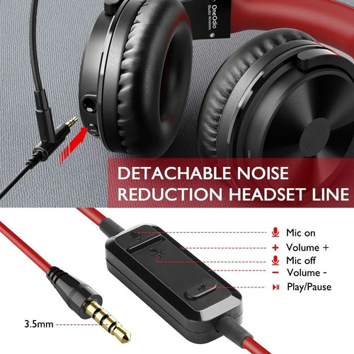 Auriculares Oneodio Pro-m Bluetooth 5.2/inalámbrico
