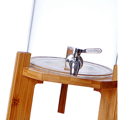 Dispensador De Barril De Bebidas De Vidrio, Jarra De Jugo 8l