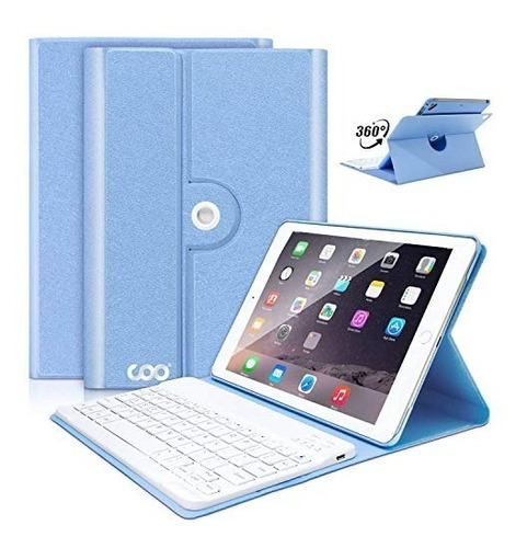 Funda Con Teclado Para iPad 9.7 Para iPad 2018 (6ta Generaci