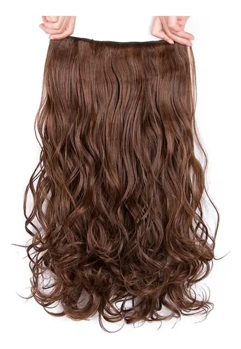 Extensiones De Cabello Castaño Claro, 50 Cm
