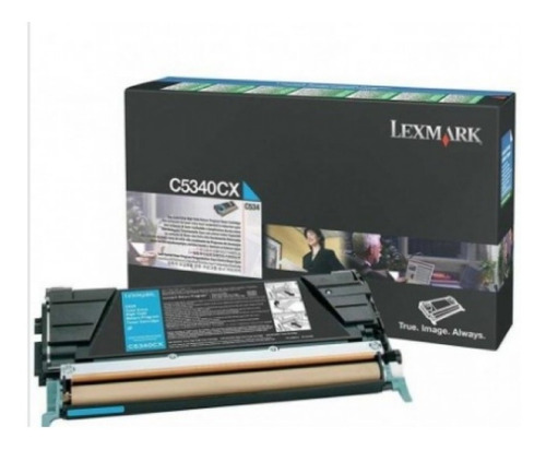 Toner Lexmark Color C5340cx Cian Original