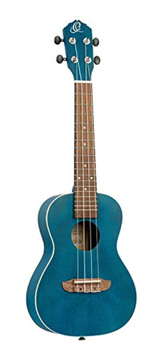 Ortega Guitars, 4-string Earth Series Concert Ukulele, Right