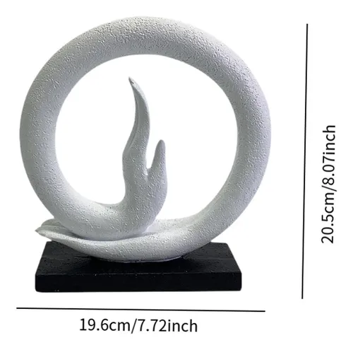 Estatua De Manos Abstractas De La Escultura Moderna