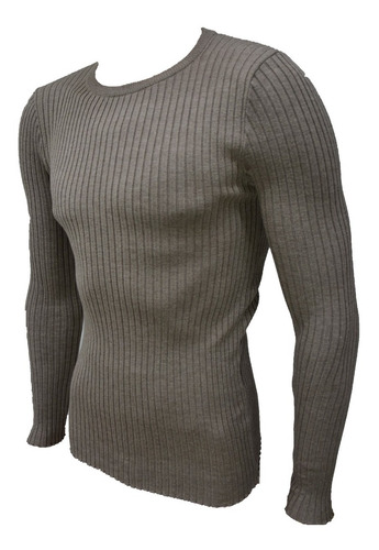 Imagen 2 de 5 de Sweater Pullover Hombre Joemar Entallado Hilo Manhattan