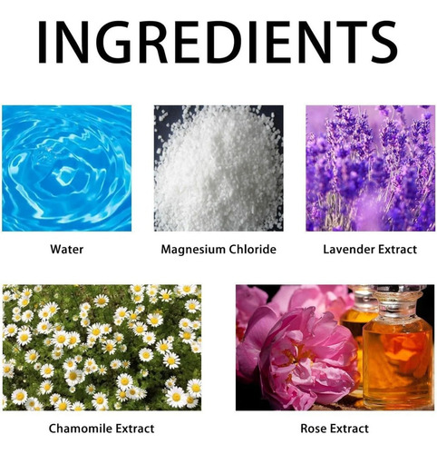 Spray De Magnesio Con Lavanda