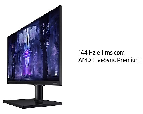 Monitor 24'' Odyssey G30 Preto Samsung Bivolt 110V/220V