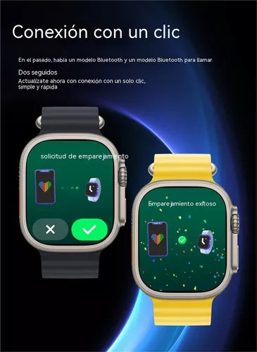 Reloj Inteligente Hk9 Ultra 2 S9 Navigation Call De 2 Gb