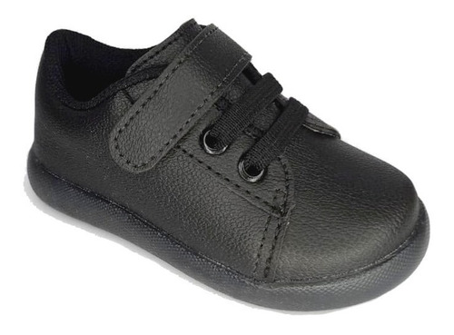 Sapato Social Preto Infantil Sapatinho Bebê Masculino 15ao22