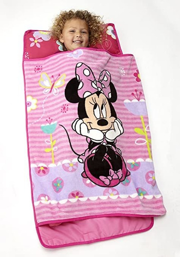 Disney Minnie Mouse Del Niño Rolled Siesta Mat, Dulce Como M