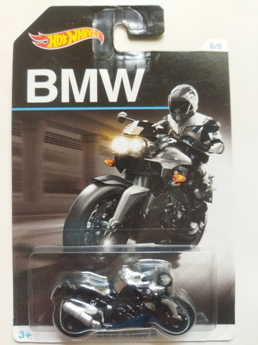 Hot Wheels Bmw K1300 R Moto Negra Serie