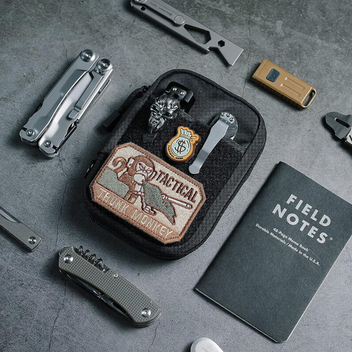 Bolsa Edc, Organizador De Bolsillo Con Velcro, Bolsillo Edc