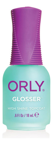 Orly Top Nail Coat Glosser, 0.6 Onzas