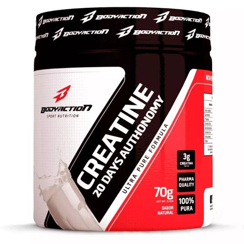 Creatine 20 Days Authonomy 70g- Bodyaction O Mais Barato!