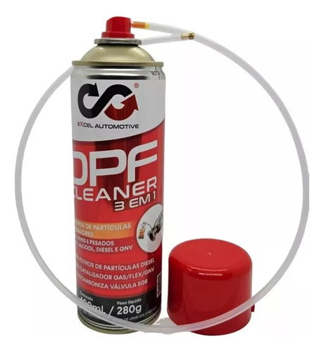 Limpa Filtro Partículas Diesel Flex Excel Dpf Cleaner 3em1