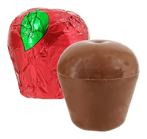 Chocolate En Forma De Manzana Regalo De Miss O Profesor 106g