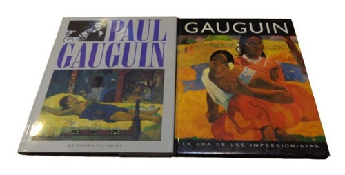 Lote De 2 Libros De Gauguin. Tapa Dura. Era Impresionis&-.