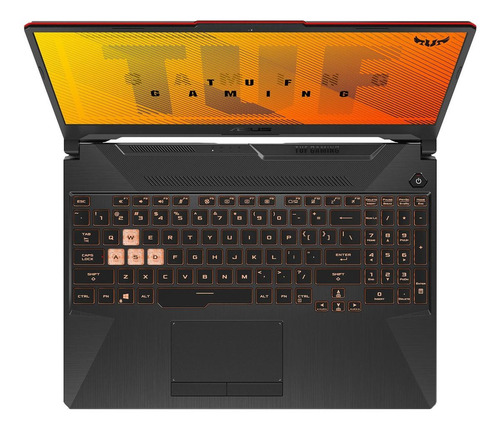 Imagen 4 de 6 de Laptop gamer Asus TUF Gaming FX506LH negra 15.6", Intel Core i5 10300H 8GB de RAM 512GB SSD, NVIDIA GeForce GTX 1650 144 Hz 1920x1080px Windows 10