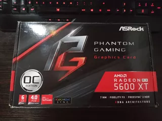 Amd Radeon Asrock Rx 5600 Xt Phantom Gaming D2 6gb Oc Caja