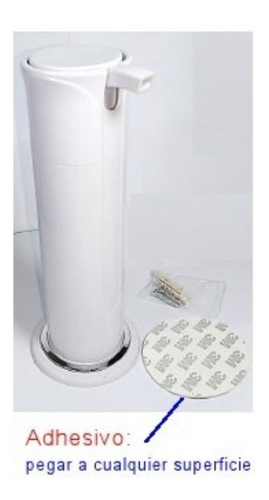 Dispensador De Jabon Plastico Abs De 300ml-21cm/8cm M/d