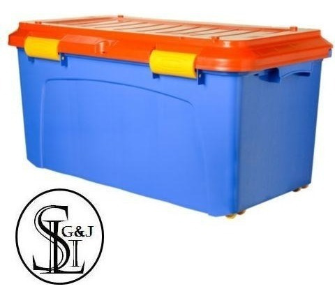 Caja Organizadoras Baul Megaforte De 90lt