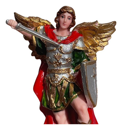 Estátua São Miguel Arcanjo Anjo Santo Decoração Imagem 743