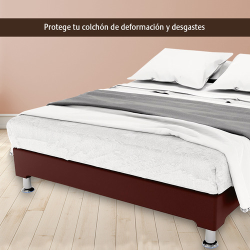 Base Tapizada Para Cama Individual Envió Gratis Cdmx