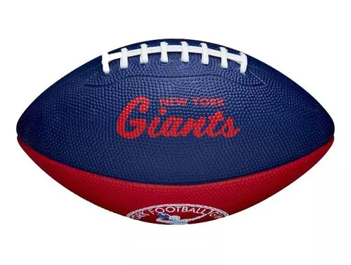 Bola de Futebol Americano Wilson NFL Team Ny Giants Mini em