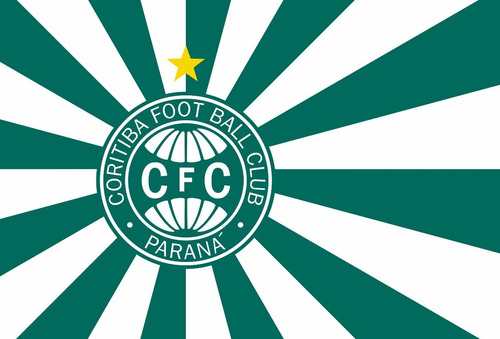 Adesivo - Coritiba Foot Ball Club -  Decora - 33 Cm X 48 Cm