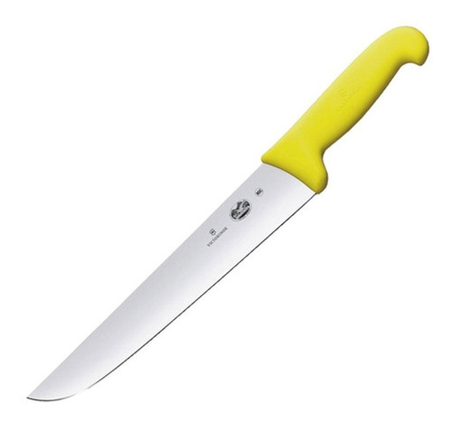 Cuchillo Carnicero Fibrox Amarillo Hoja 20 Cms 5.5208.20