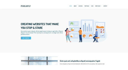 Pixelbfly - Plantilla Web De Bootstrap Multiusos