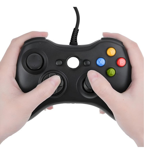 Joystick Usb Para Xbox 360 & Pc Wired Edition X-360 Black