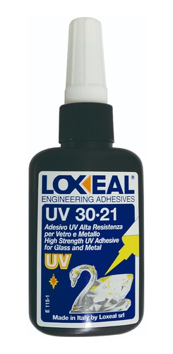 Cola Uv Loxeal 30-21 Vidro/metal 100% Original