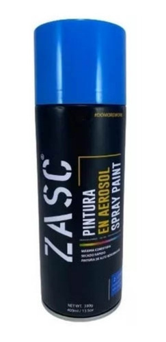 Pintura En Aerosol Zasc (azul Diamante) 400ml