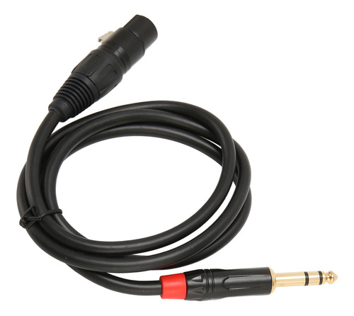 Cable Xlr Hembra A Trs De 3 Pines, Xlr A Trs Audio De 6,35 M