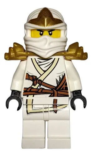 Lego Minifigure Zane Zx With Shoulder Armour Ninjago | MercadoLivre