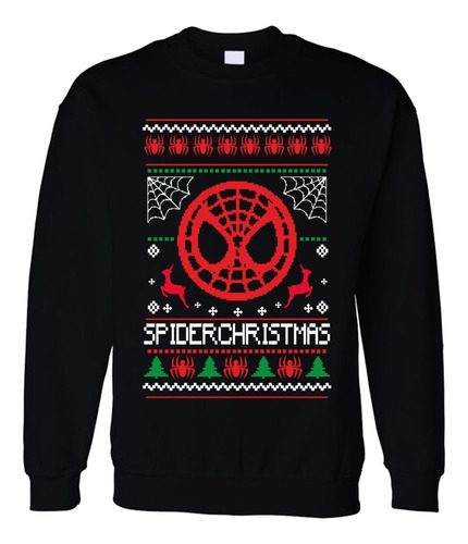 Sudadera Anime Navidad Ugly Christmas Sweater Spiderman 01